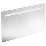 Ideal Standard - Miroir rectangulaire avec lumière LED intégrée au-Dessus, 120x70, 65W, Neutre