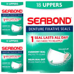 3 Seabond Gum Denture Fixative seal Soft Pack Original Maximum Strength 18Uppers