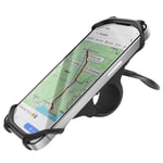 Support Vélo et Moto pour Smartphone Fixation Guidon solide Ajustable Noir