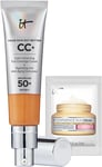 IT Cosmetics, Your Skin but Better CC+ Cream with SPF50 (32Ml) + Confidence in a