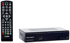 Strom 505 Décodeur TNT Full HD -DVB-T2 - Compatible HEVC265 - (HDMI, Péritel, USB, Dolby Digital Plus) Noir