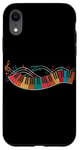 iPhone XR Piano Keyboard Music Notes Art Colorful Pianist Musician Case