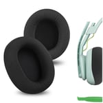 Geekria Mesh Fabric Ear Pads for Astro A10 Gen 2 Headphones (Black)