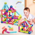 48 Pcs Jouets De Blocs De Construction Magnétiques,Jouets De Construction 3d,Blocs De Construction Magnétiques Set,Cadeau De Jouet D'apprentissage Éducatif Pour Garçons Et Filles De 3 À 12 Ans