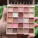 '25 väriä meikki earth color beauty luomiväri glitter luomiväri'