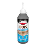 Sader Colle à Bois Prise Progressive – Colle Vinylique Bois Intérieur – Colle Forte pour Tous Bois et Dérivés –Transparente après Séchage – Sans Solvant – Biberon de 500 ml