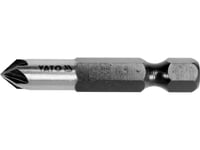 Yato Yt-44721, Borr, Försänkare, 6,3 Mm, 40 Mm, Laminat, Metall, Trä, 45°