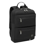 WENGER CityMove Sac à Dos pour Ordinateur Portable 14 Pouces, Tablette Tactile 10 Pouces, 12 l, Femmes Hommes, Affaires Uni École Voyages, Noir, 605076