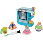 PLAYDOH Play-doh Kitchen, Födelsedagstårtan Med 5 Burkar Modelleringslera