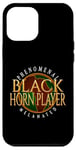 Coque pour iPhone 12 Pro Max Phénoménal Black Horn Player Melanated