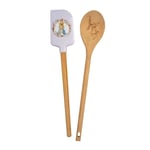 Stow Green Peter Rabbit Christmas Cook Set - Spatula & Baking Spoon Set