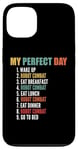 Coque pour iPhone 13 My Perfect Day Robot Combat amusant