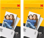 Kodak 4PASS Film Cartridge 2.1x3.4" for Kodak Mini 2 Retro and Mini Shot 2 60