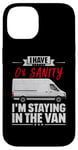 iPhone 14 Funny I'm Staying In The Van Ghost Hunting Investigator Case