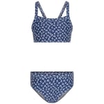 Petit Bateau Blommig Bikini Marinblå | Blå | 4 years