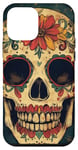 iPhone 12 mini Skull Mexican Sugar Skull art Sugar skull Floral Case