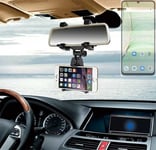 Pour UMIDIGI G9A titulaire support rétroviseur voiture car mount Holder Smartph