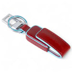 Fashion Keychain PIQUADRO Blue Square Red Unisex USB 256 GB - AC6567B2-R