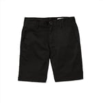 Volcom Frickin Chino Shorts (Big Boys & Little Boys Sizes), Black 1, 29