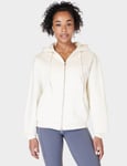 Powerhouse Zip Up Hoody - Lily White - S