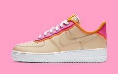 Wmns Nike Air Force 1 07' SE UK 4.5 EUR 38 Desert Ore/Laser Fuchsia/Orange AA028