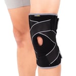 BraceUP Knee Support with Side Stabilizers & Patella Gel Pads - Ultimate Knee Brace for Knee Pain, Arthritis, and Patella Stabilization (S/M)