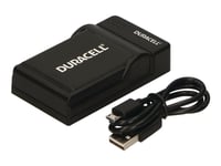 Duracell Dro5941 Replacement Olympus Li-50B Usb Charger - Batteriladdare - Svart - För Olympus D-785, Tg-860  Stylus Tough Tg-810, 860, 870  Stylus Traveller Sz-17  Tough Tg-625