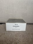 CHANEL No. 5 After Bath Pressed Powder 75g - New Boxed & Sealed / Discontinued