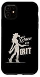 Coque pour iPhone 11 Vêtements Grace with Grit s Feisty pour femme