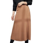 Pierre Robert X Jenny Skavlan Wool Flared Skirt Kamel merinoull Large Dame