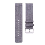 Generic Suunto 3 Fitness Klockarmband Nylon Canvas - Grå Silvergrå