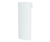 Radiateur à inertie en Fonte Verre Blanc VERTICAL Bombé 1500W