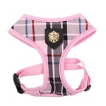 Puppia Junior - Harnais Petit Chien - léger et Super Doux - Harnais Anti Traction pour Chien, Rose, M