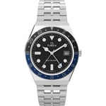 Montre Homme TIMEX Q DIVER GMT TW2V38100 Acier Inoxydable Noir SWISS MADE