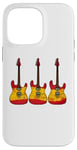 iPhone 14 Pro Max Electric Guitar Spanish Flag Guitarist Musician Spain Case