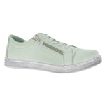 Andrea Conti 0061715, Basket Femme, Vert pastel, 44.5 EU