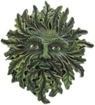 Puckator GOTH06, Wall Plaque, The Green Man, Spring, Metal, Mixed, Height 17cm 