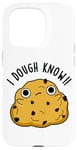 Coque pour iPhone 15 Pro Jeu de mots « I Dough Know Funny Food »