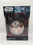 Disney Star Wars Rogue One Twin Bell Alarm Clock *BRAND NEW*