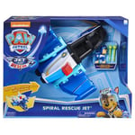 Avion Jet Deluxe Rescue Spiral + Figurine Chase - Pat' Patrouille  