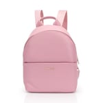 Mandarina Duck, MELLOW LEATHER BACKPACK Femmes, Lilac Rose, Taille unique