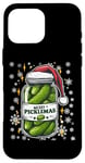 iPhone 16 Pro Max Funny Christmas Pickle Jokes Merry Picklemas Case