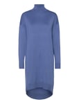 Srlea Rollneck Dress Knit Blue Soft Rebels