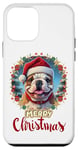 iPhone 12 mini Merry Christmas X-Mas Dog Motif with Many Symbols 02 Case