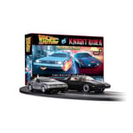 Scalextric C1431 1980s TV - Back to the Future vs Knight Rider Race Set