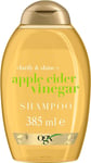 OGX Apple Cider Vinegar Clarifying Shampoo for Oily and Greasy Hair, 385 ml