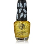 W7 Cosmetics Glitter Nail Polish 15ml - Various Shades 45 Tinsel Town