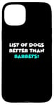 Coque pour iPhone 15 Plus Barbet List Of Dogs Better Than Barbets Chien d'eau Français