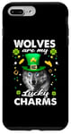 iPhone 7 Plus/8 Plus Wolves Are My Lucky Charms St Patricks Day Irish Wolf Case