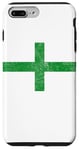 Coque pour iPhone 7 Plus/8 Plus Drapeau Croix de l'Ordre de Saint Laurier